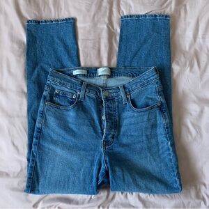 Universal Thread Mid Rise 80’s Slim  blue jeans- 10